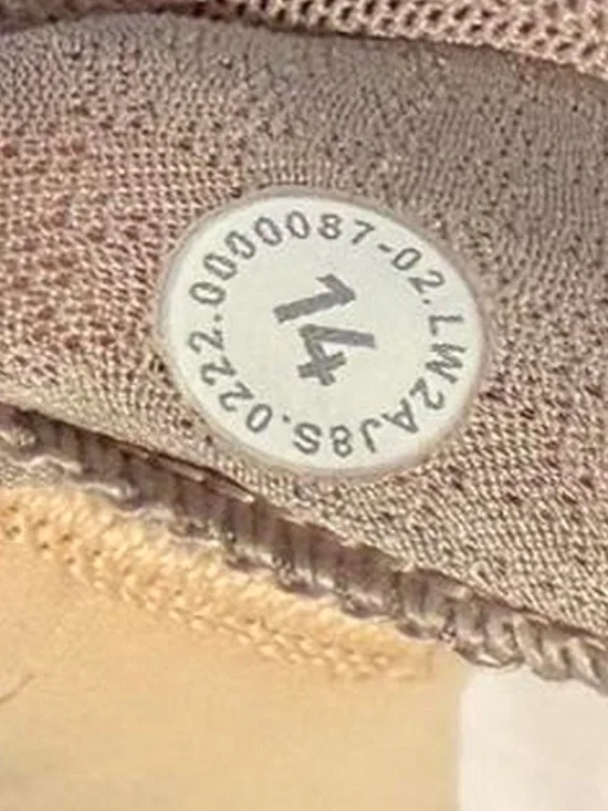 Lululemon Free To Be Serene Bra | Nude | Size 14 - Picture 7 of 7